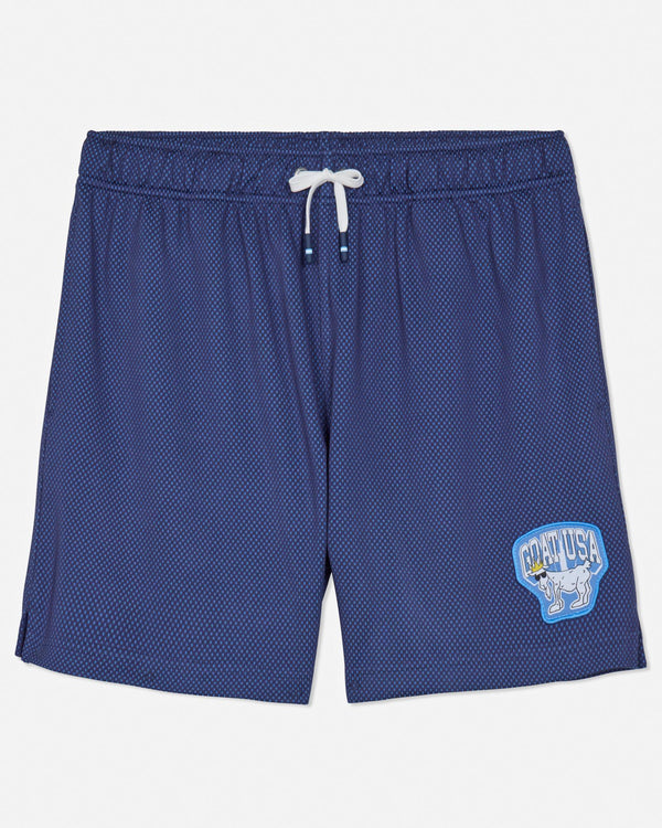 Goat USA Youth Dots Mesh Shorts Apparel Goat USA Navy Youth XSmall