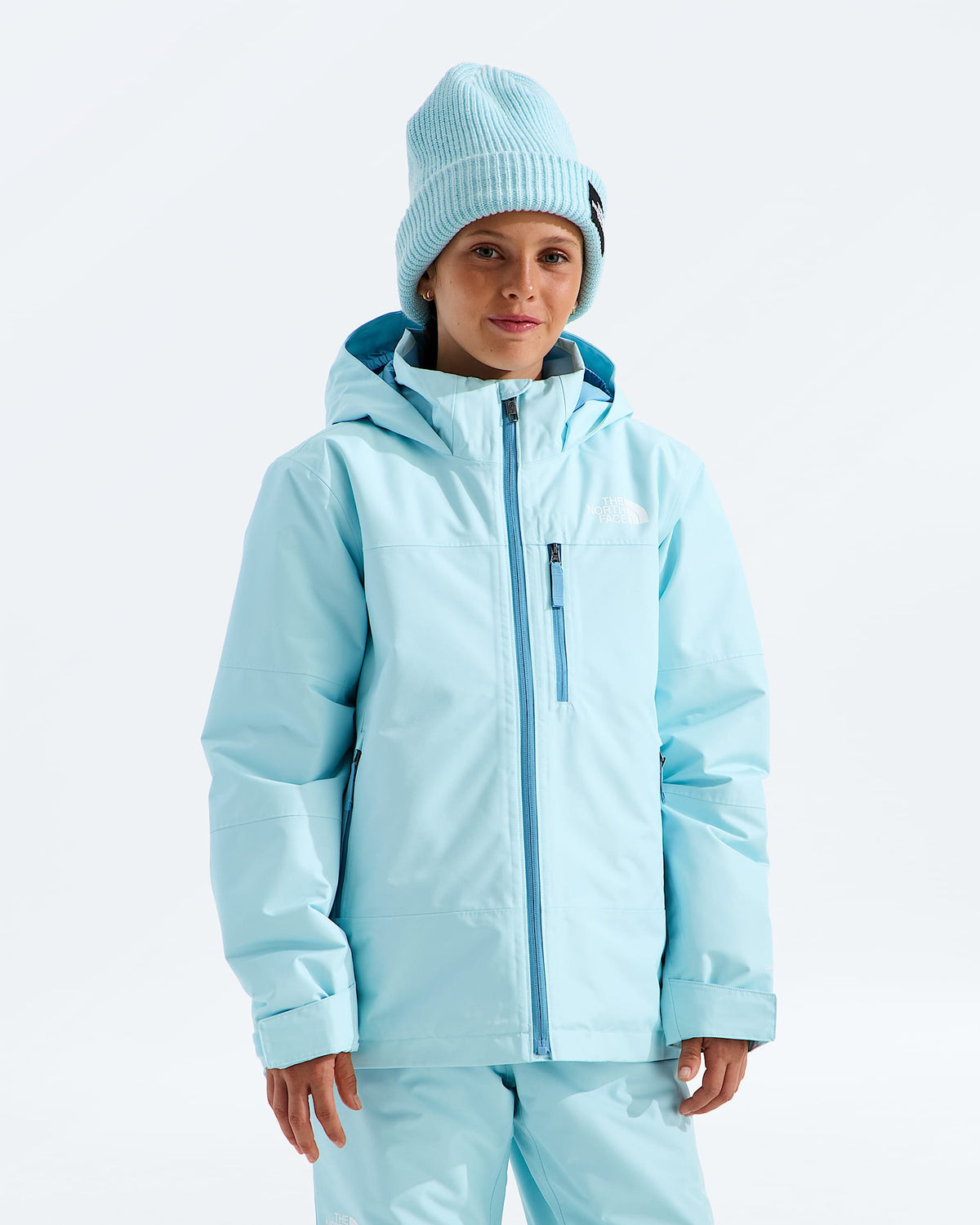 The North Face Girls' Freedom Insulated Jacket Apparel North Face Glacier XSmall