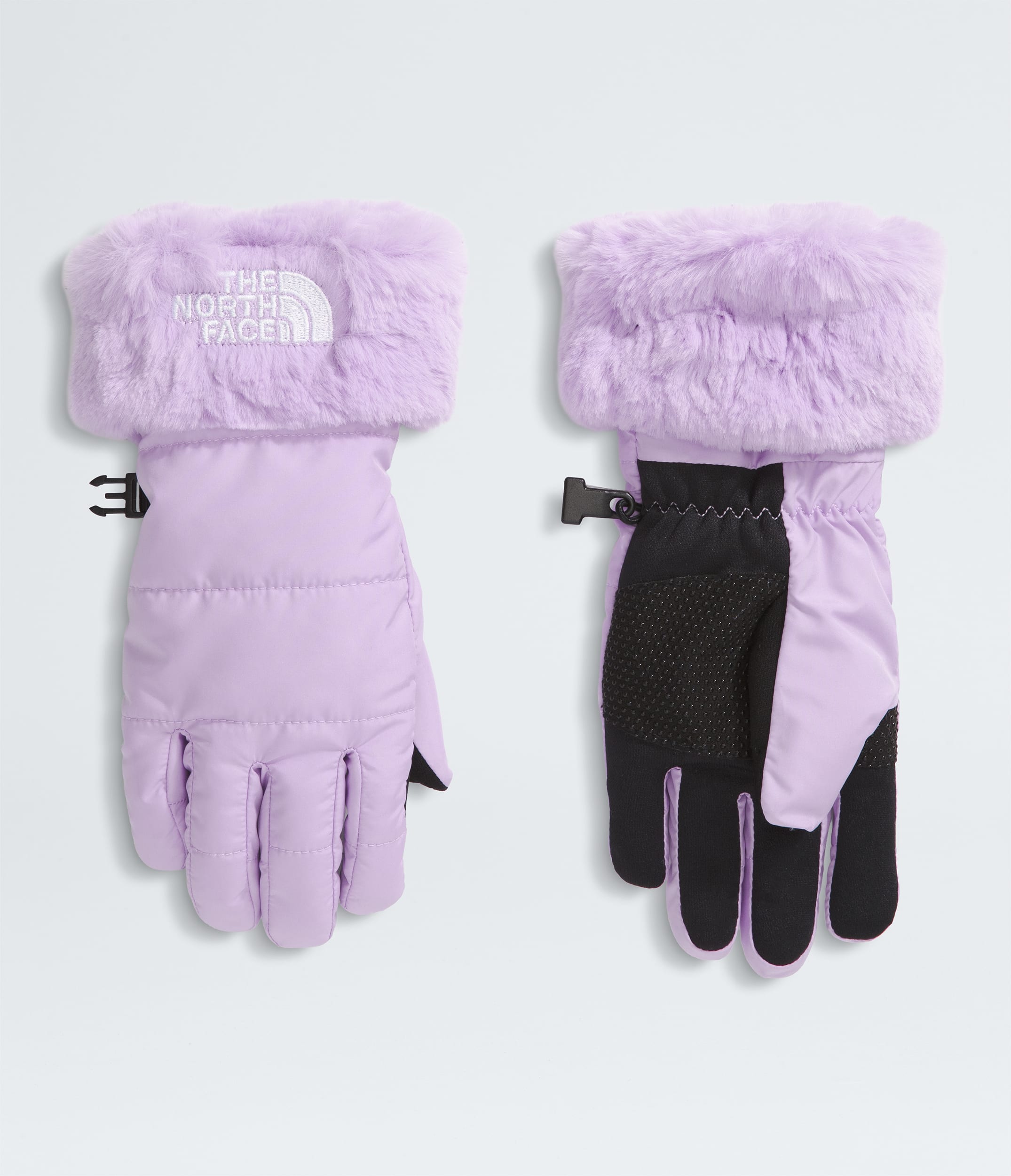 The North Face Girls' Shasta Glove Accessories North Face Lite Lilac-QZI XSmall