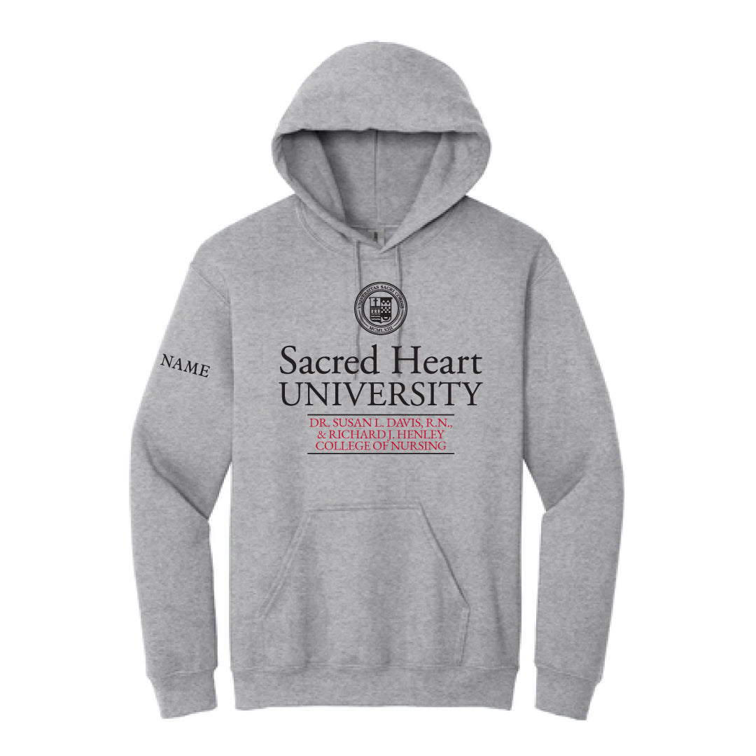 SHU SNA Hooded Sweatshirt Logowear SHU Student Nurses' Association