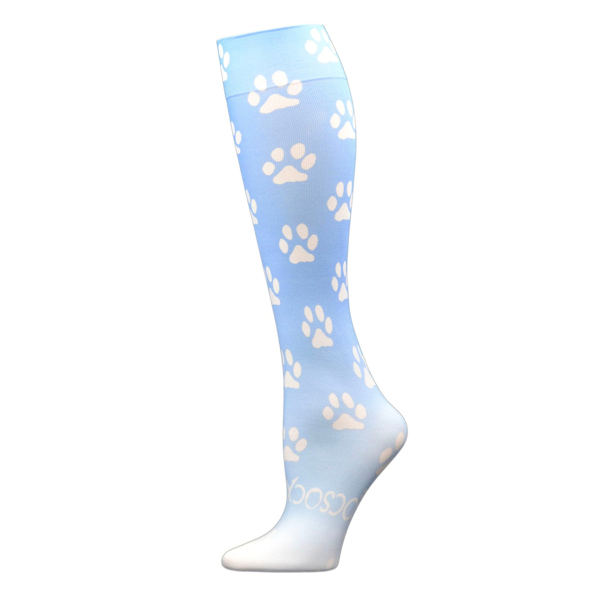 Hocsocx Liner Socks Apparel Hocsocx Blue Paws Youth: shoe sizes 13-4