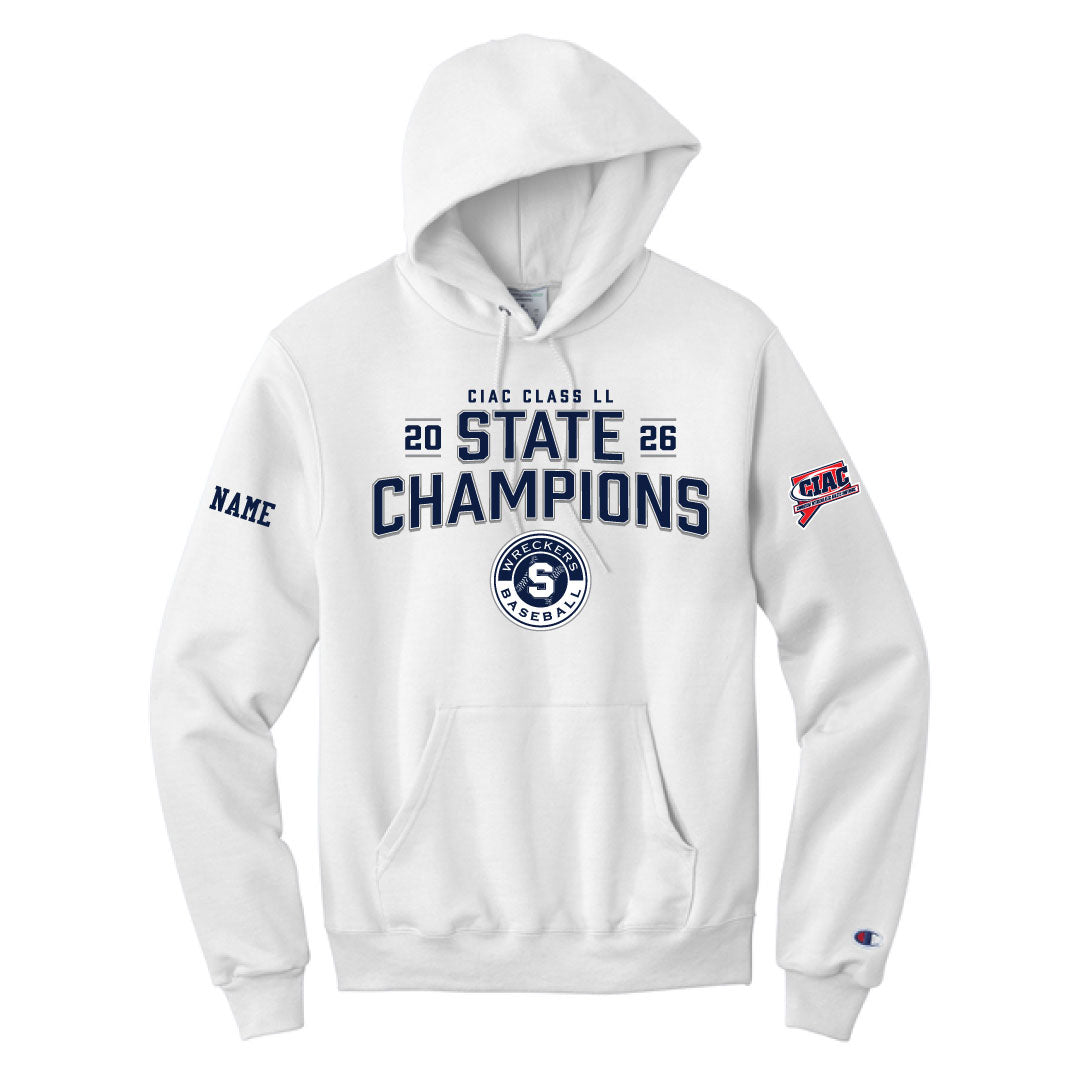 Staples Baseball Class LL State Champions Hooded Sweatshirt
