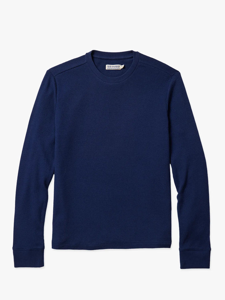 Fair Harbor Men's Waffle Crew Apparel Fair Harbor Navy-415 Small