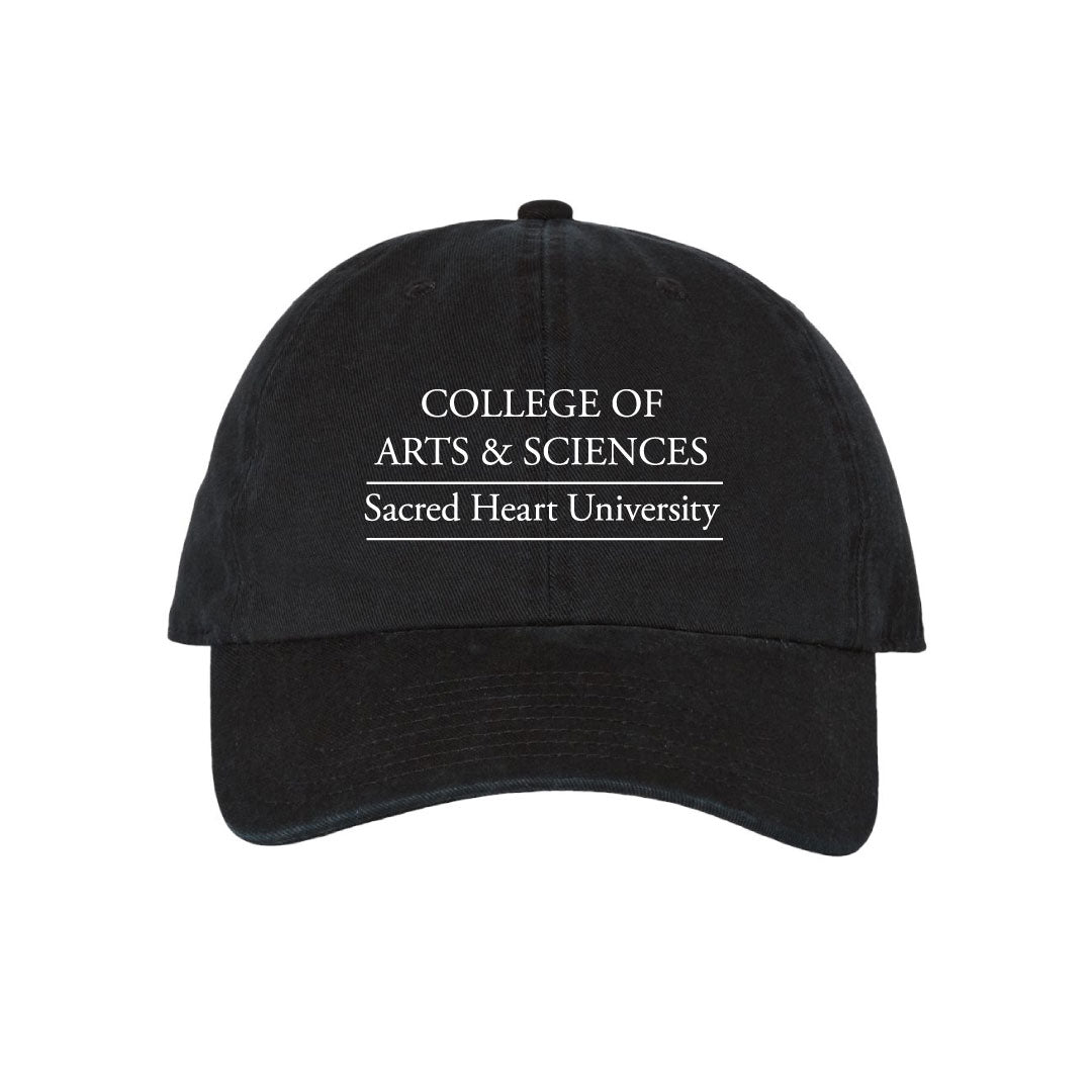 SHU College of Arts & Sciences Baseball Cap Logowear SHU College of Arts & Sciences Black