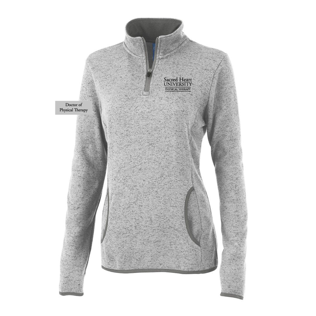 SHU DPT Heathered Fleece 1/4 Zip