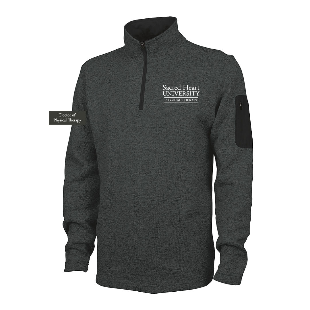 SHU DPT Heathered Fleece 1/4 Zip