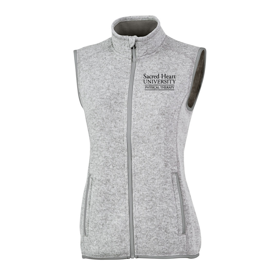 SHU DPT Heathered Fleece Vest