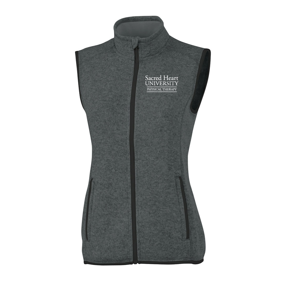 SHU DPT Heathered Fleece Vest
