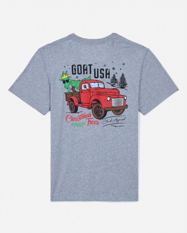 Goat USA Youth Pickup T-Shirt Apparel Goat USA Gray Youth XSmall