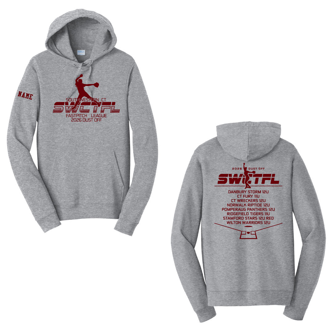SWCT Hooded Sweatshirt Logowear SWCT Athletic Heather Youth S