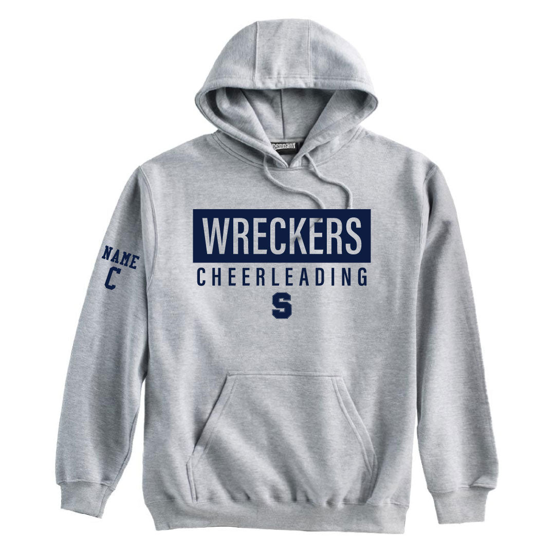 Staples Cheer Camp Hooded Sweatshirt Logowear Staples Cheerleading Grey Adult XS