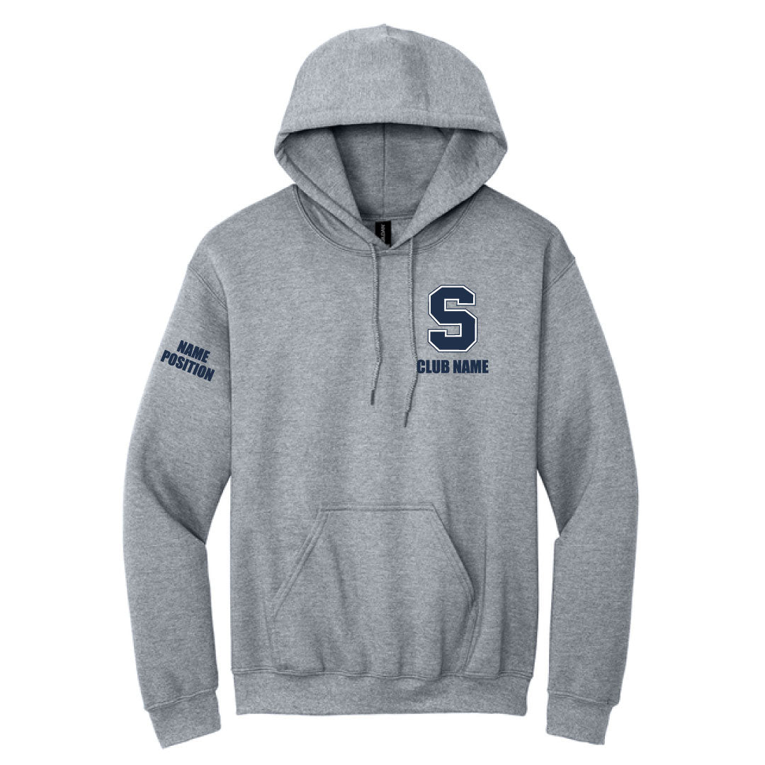 Staples HS Clubs Hooded Sweatshirt Logowear Staples HS Clubs Grey Adult S