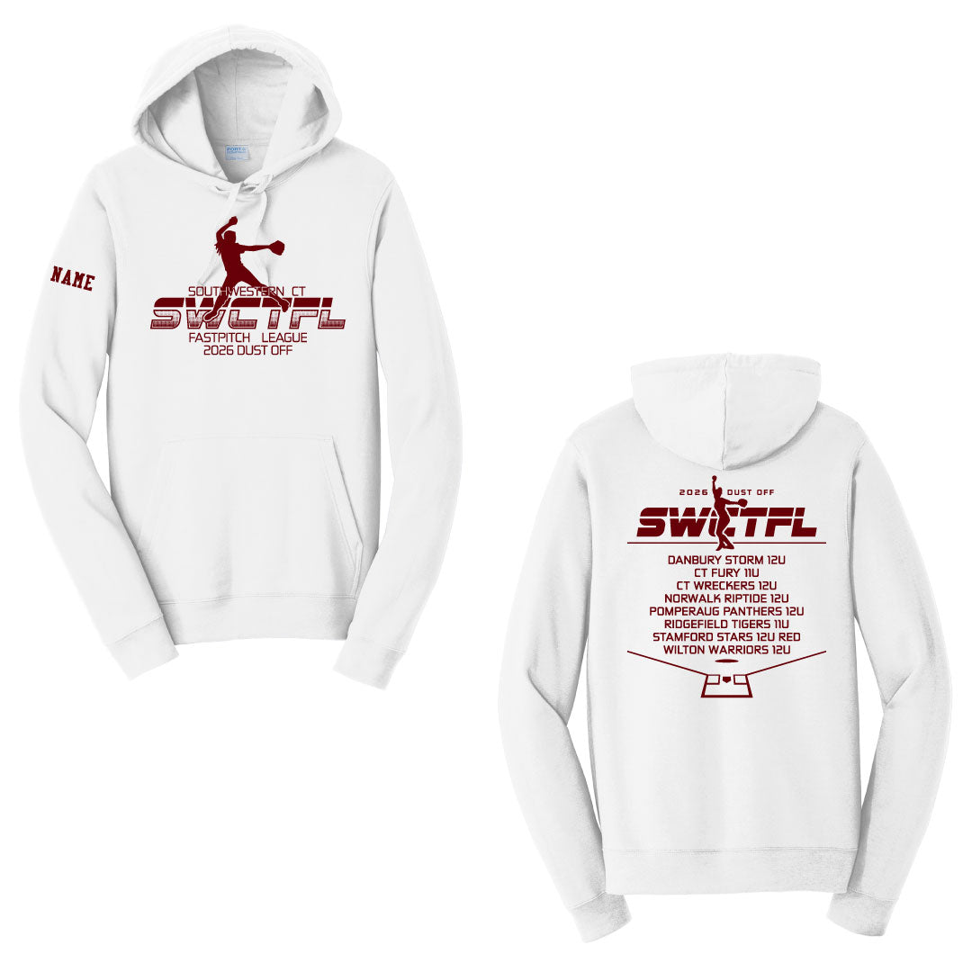 SWCT Hooded Sweatshirt Logowear SWCT White Youth S