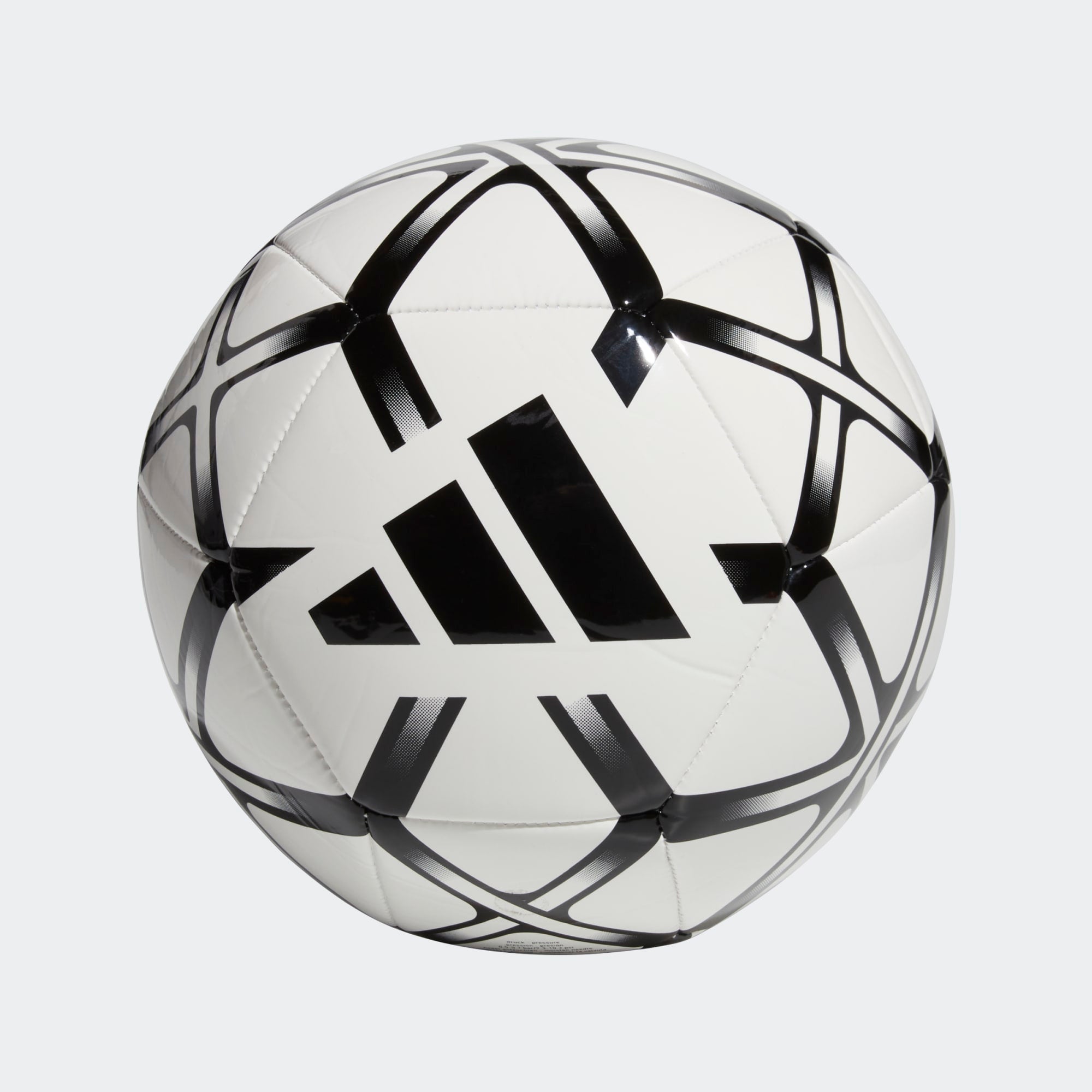 adidas Starlancer Club Soccer Ball Equipment Adidas White/Black 3