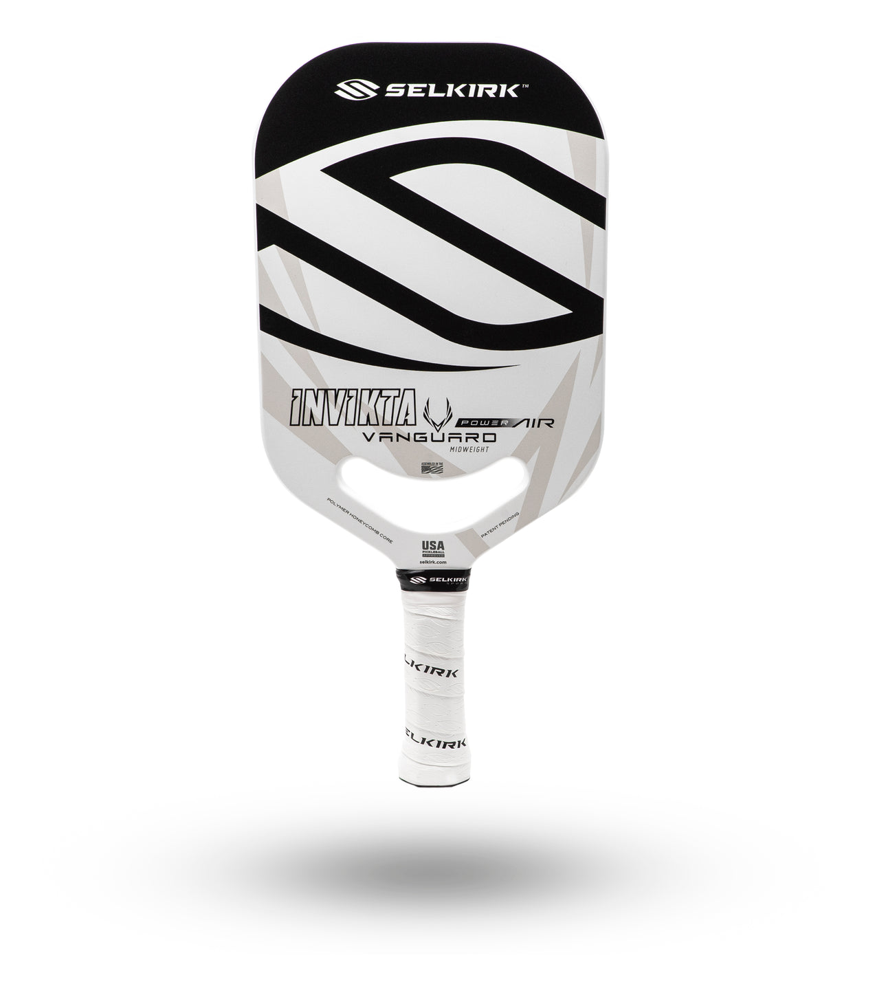Selkirk Vanguard Power Air Invikta Equipment Selkirk White/Black
