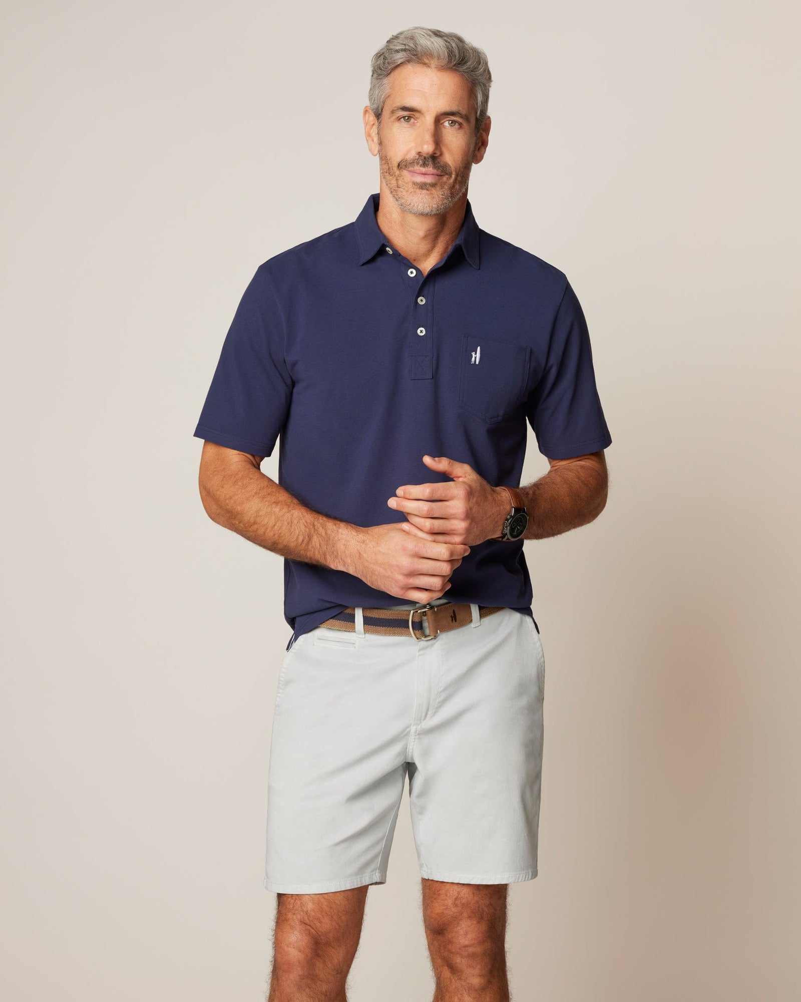 Johnnie-O Men's Original 4-Button Polo Apparel Johnnie-O Wake Small