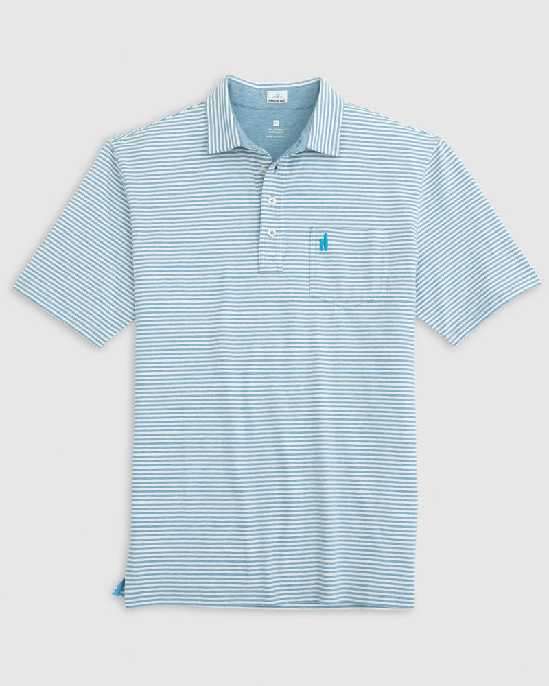 Johnnie O Mens The Original 4 Button Polo Dante Stripe Apparel Johnnie-O Cove Small