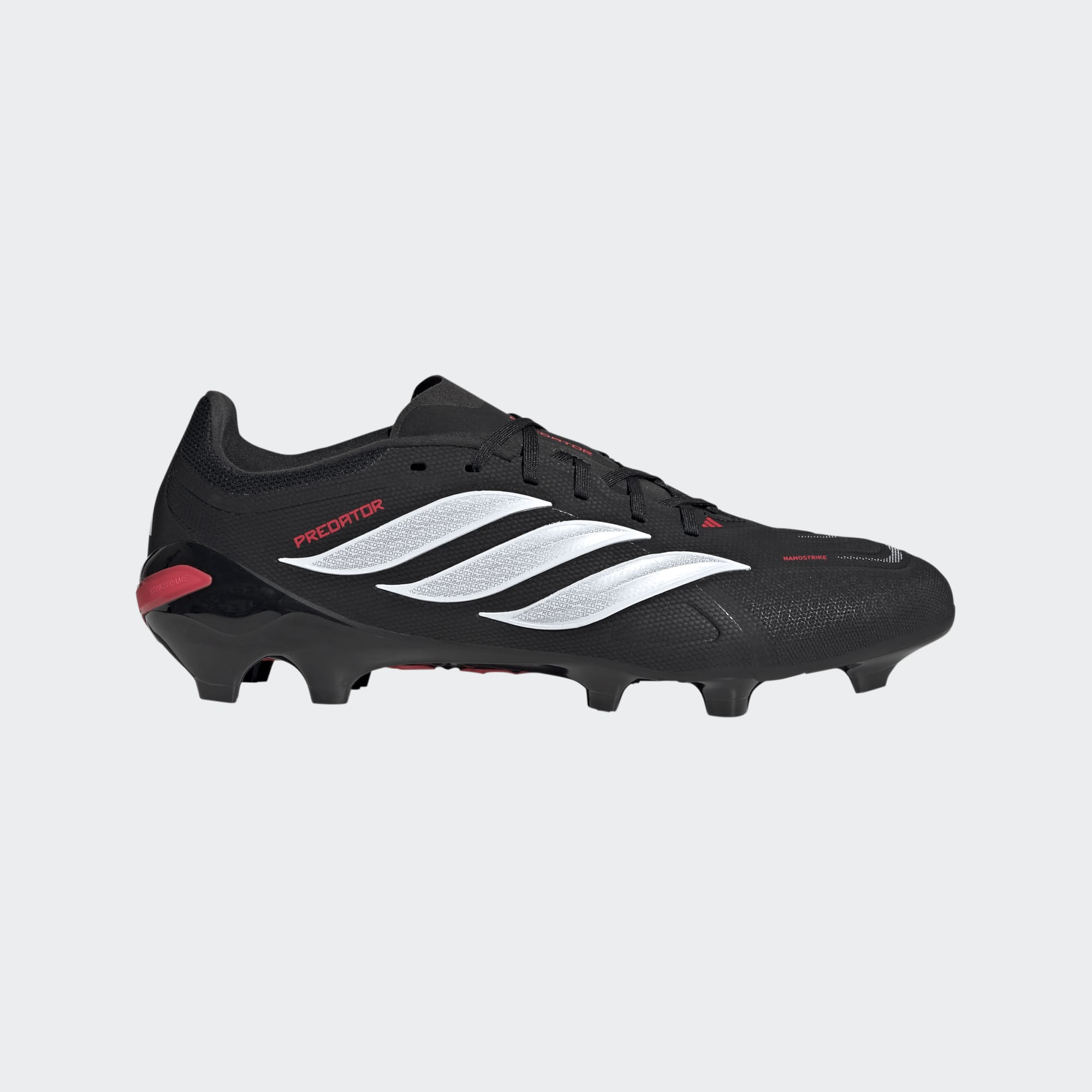 Adidas Predator League FG Soccer Cleat Footwear Adidas Core Black/Footwear White/Lucid Red-JR7881 6.5