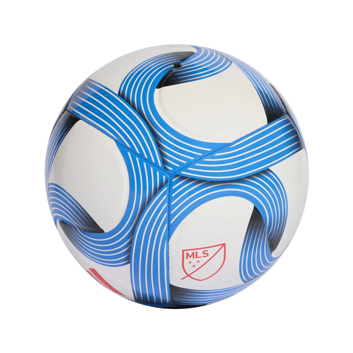 adidas MLS Club 2026 Soccer Ball Equipment Adidas White/Global Blue/Lucid Red-JW1322 3