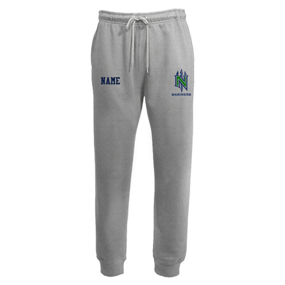 NYB Mariners Joggers Logowear Norwalk Youth Baseball Grey Youth S