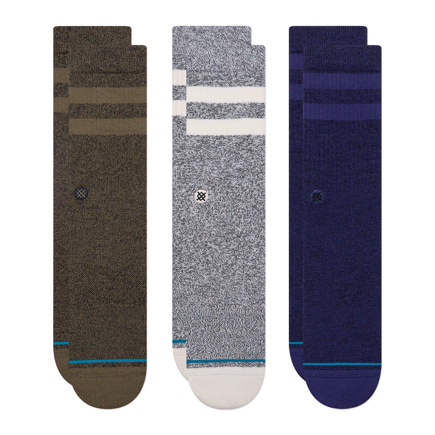Stance The Joven 3 Pack Apparel Stance Medium Grey