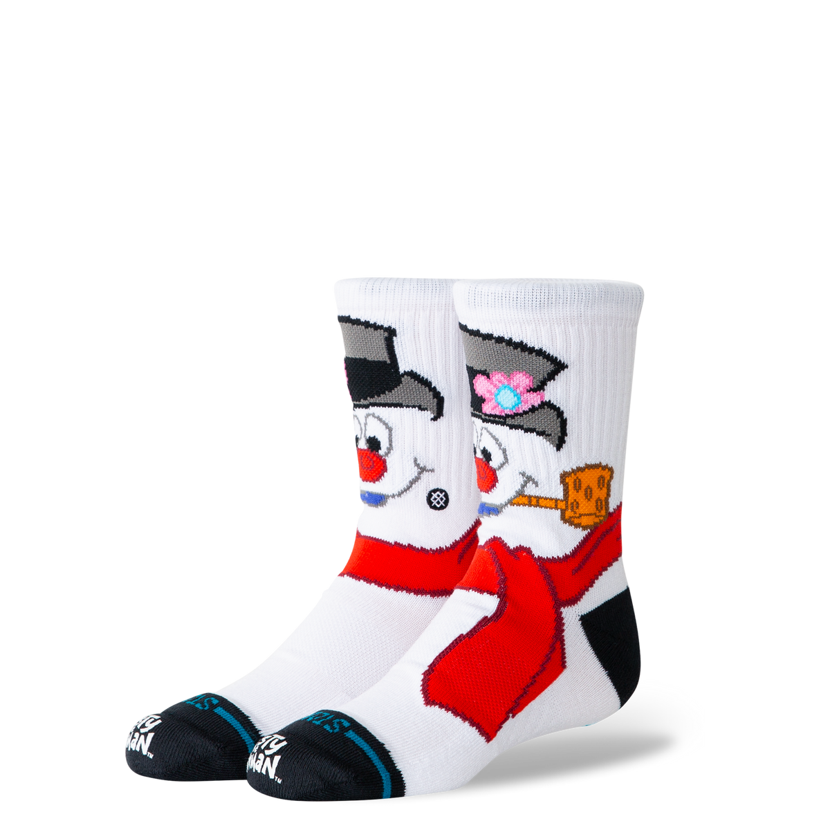 Stance Kids' Frosty Crew Socks Apparel Stance White Youth Medium
