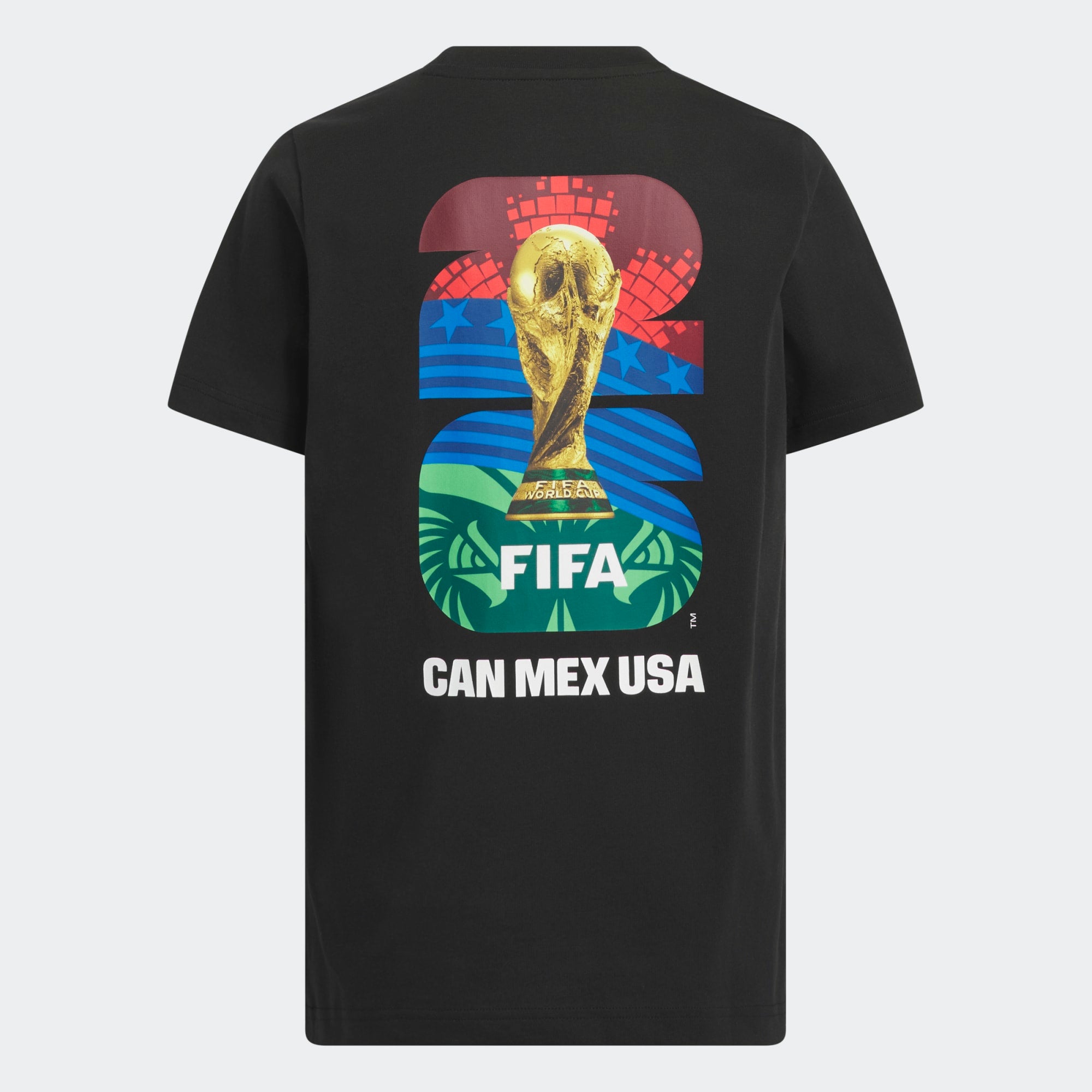 adidas Youth World Cup OMB Tee Apparel Adidas Black-KB8643 XSmall