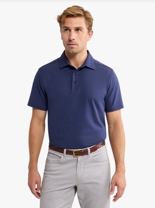 Fair Harbor Men's Pacific Polo Apparel Fair Harbor Navy Small