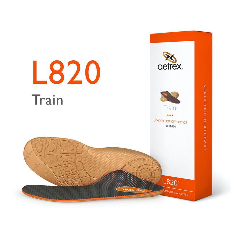 Aetrex Men's Train Orthotics Accessories AETREX WORLDWIDE, INC. 820 Flat & Low Arches 8