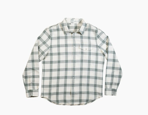 Criquet Men's Waffle Plaid Pearl Snap