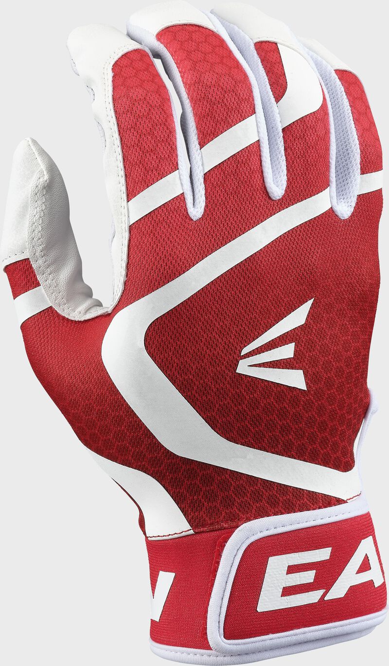 Easton Youth MAV GT Batting Gloves Equipment Rawlings/Easton White/Red Youth Small