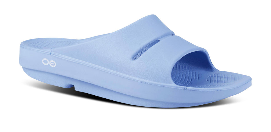 Oofos Ooahh Slide Footwear OOFOS Neptune Blue M5/W7