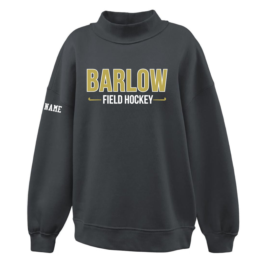 Barlow Field Hockey Mockneck Sweatshirt Logowear Barlow Field Hockey Ladies XS Black