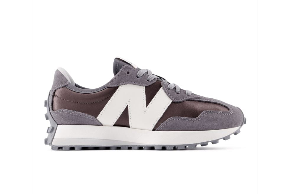 New Balance Women's 327 Footwear New Balance Black Metallic/Castlerock-GLB 6