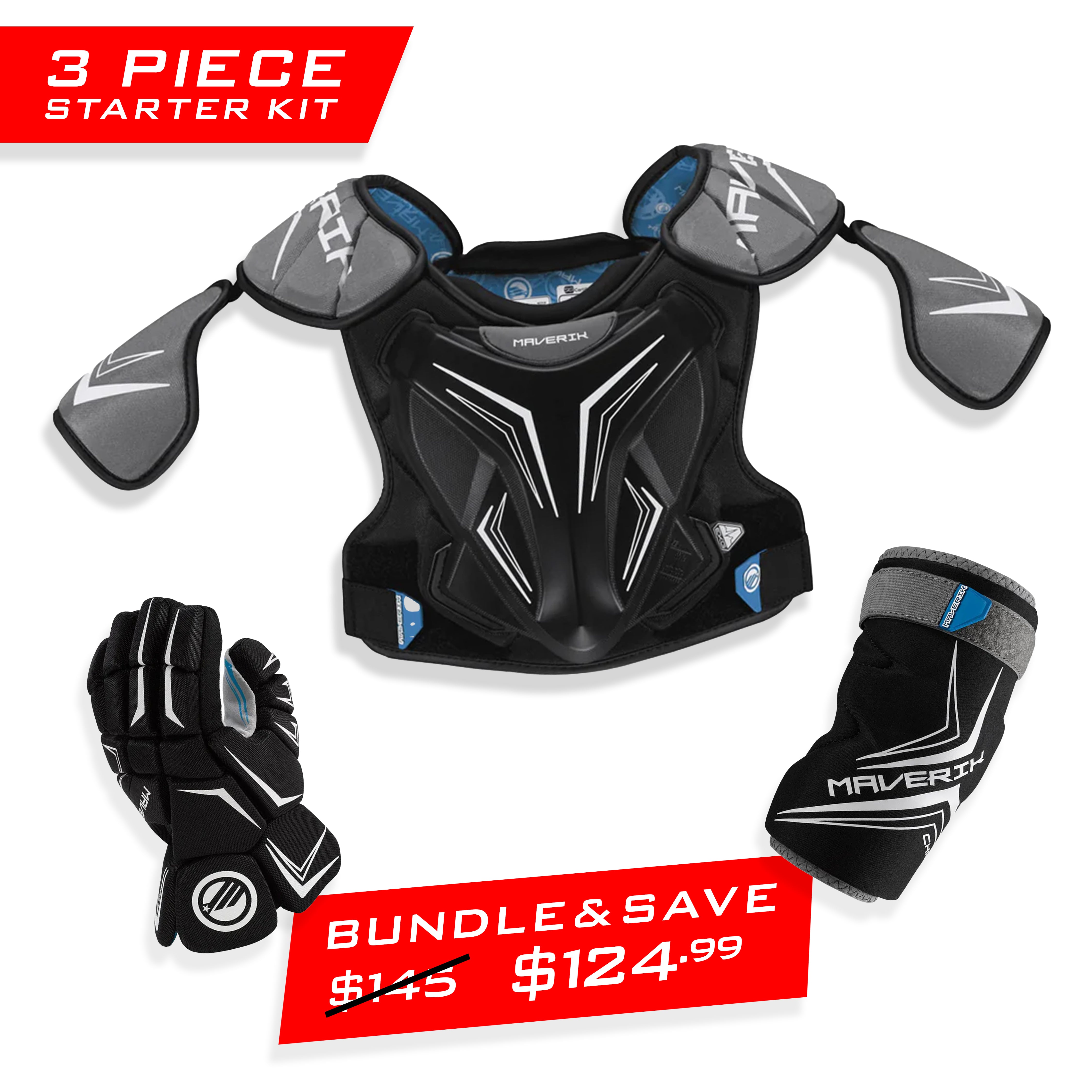 Westport Pal Lacrosse Equipment Bundle 3 Piece ASF Sports & Outdoors
