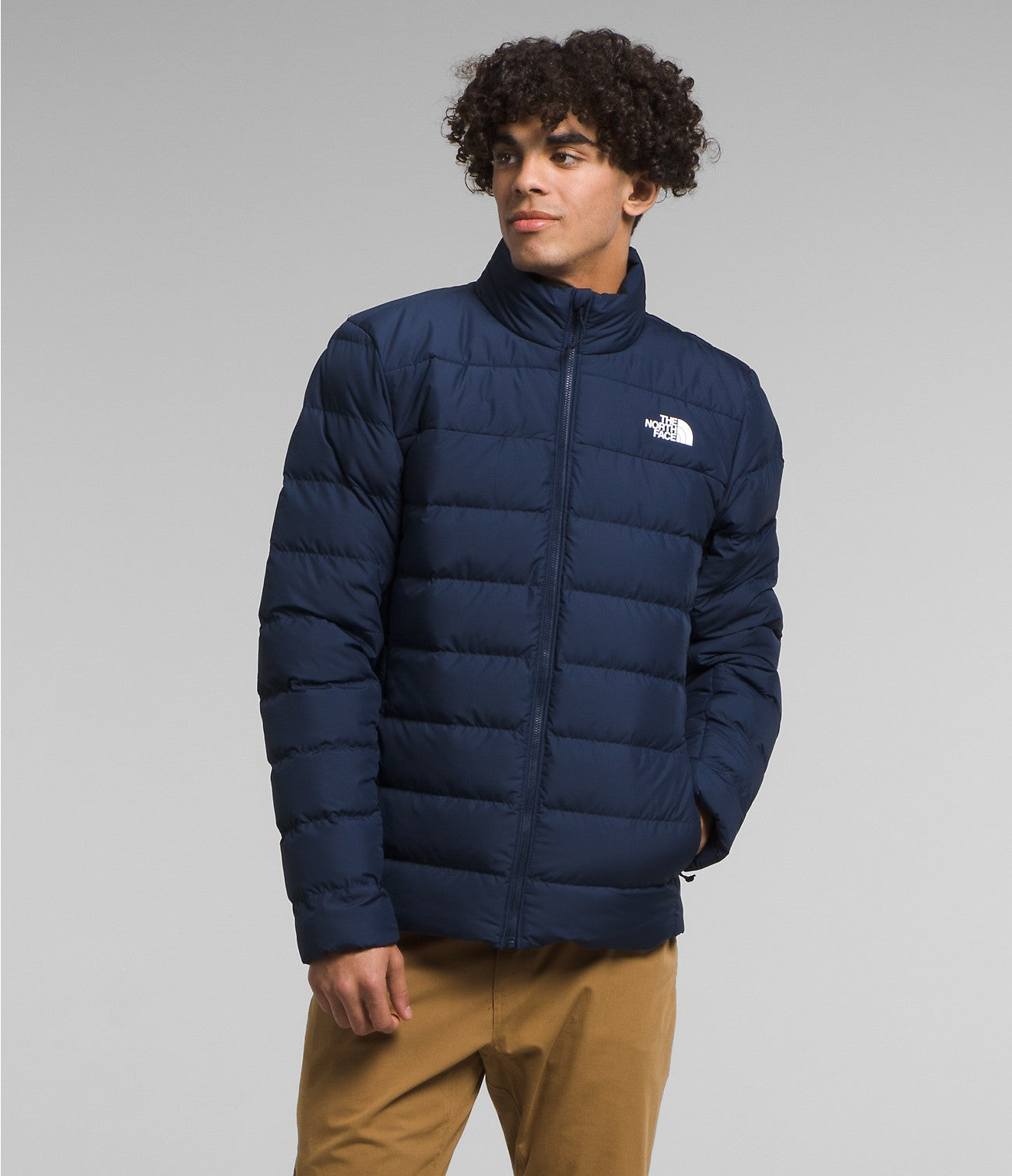 The North Face Men's Aconcagua 3 Jacket Apparel North Face Summit Navy-4GV Small