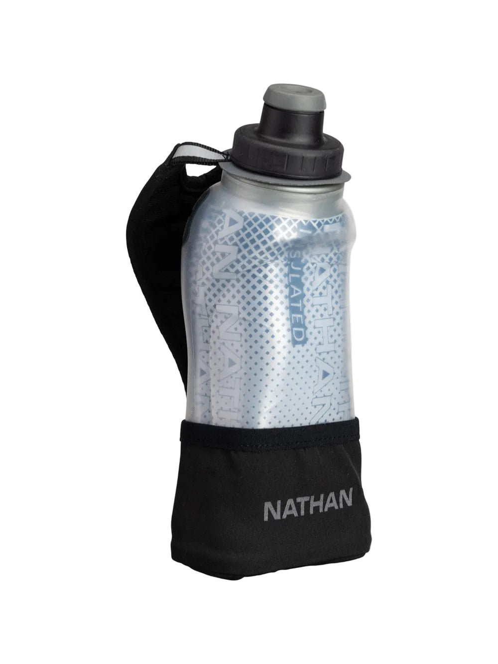 Nathan Quick Squeeze Lite 12oz Insulated Accessories United Sports Brands Black/Marine Blue