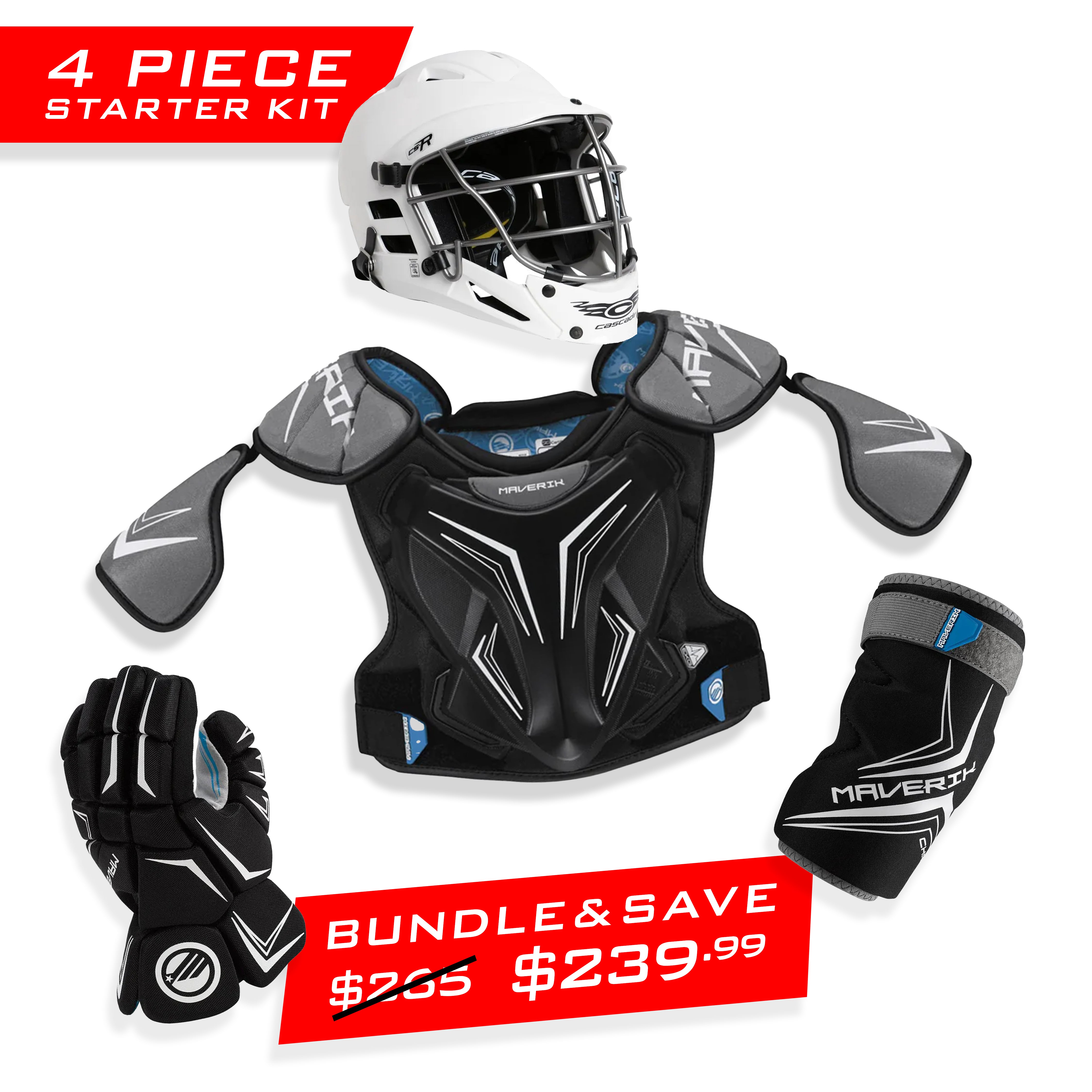Westport Pal Lacrosse Equipment Bundle 4 Piece ASF Sports & Outdoors