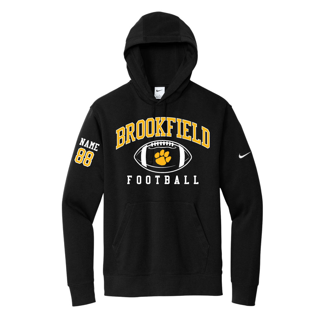 Brookfield Football Nike Hooded Sweatshirt