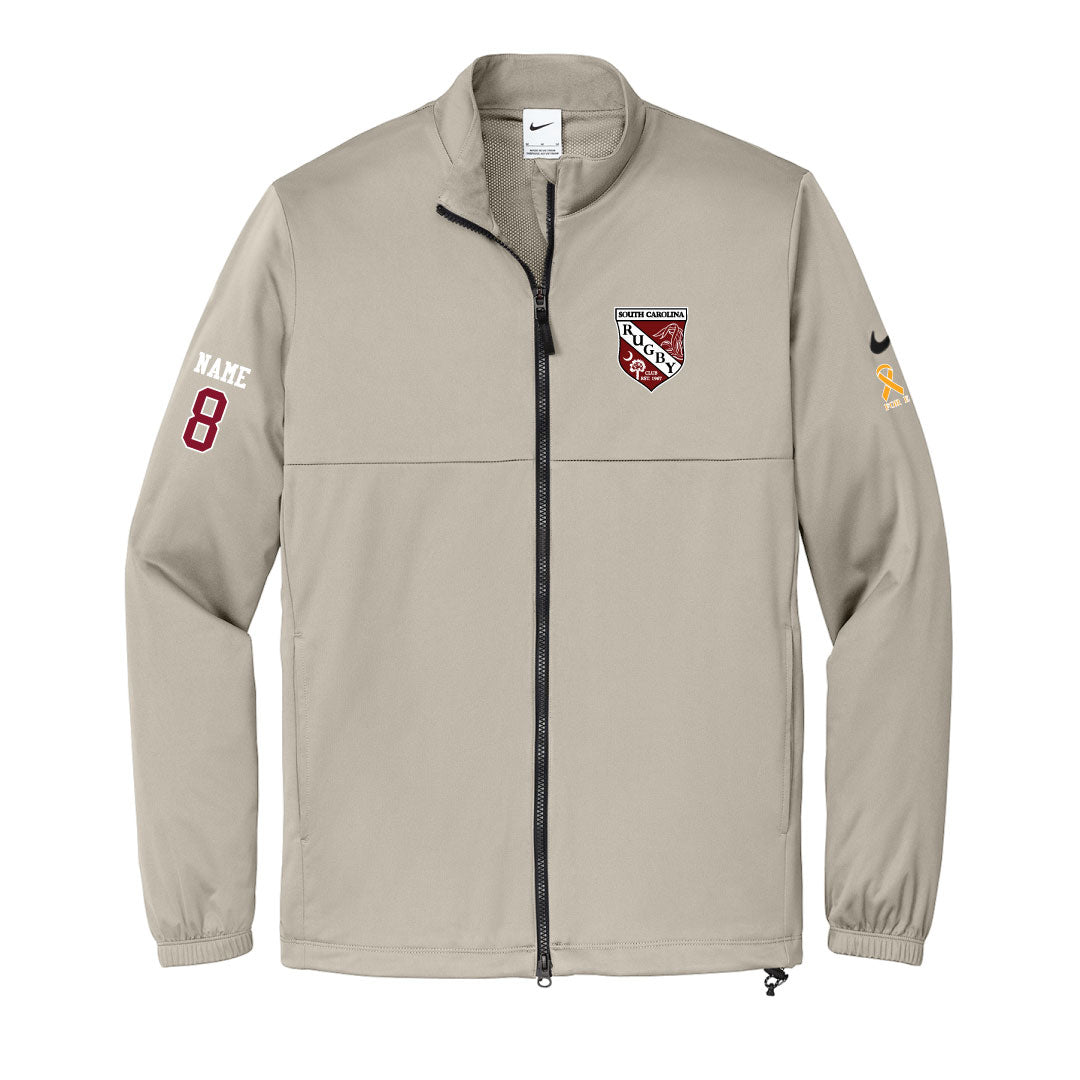 USC Rugby Stone Nike Storm-FIT Full-Zip Jacket Logowear University of So. Carolina Rugby Mens S