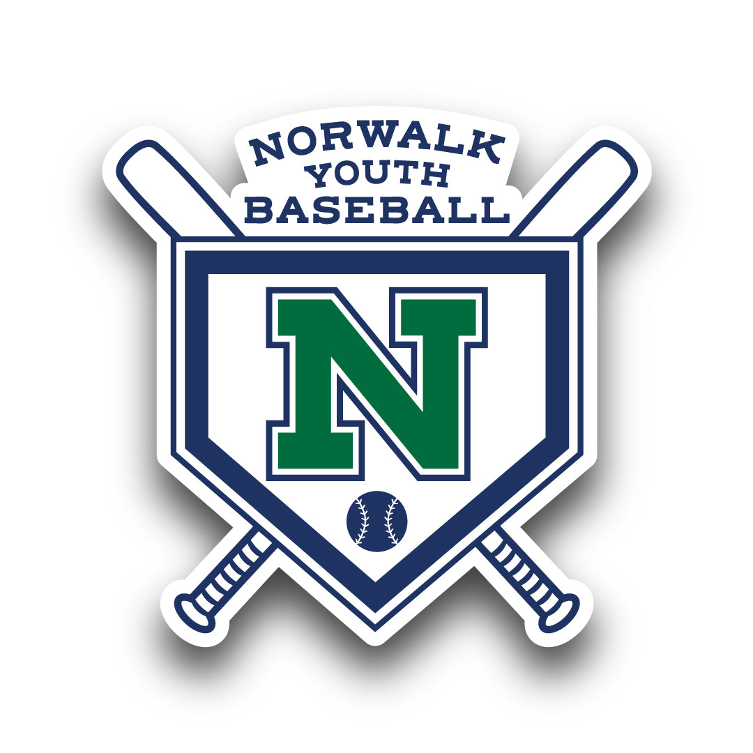 NYB Sticker / Magnet Logowear Norwalk Youth Baseball Sticker