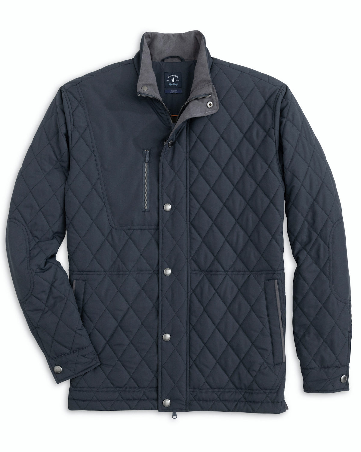 Johnnie-O Men's Juno Quilted Snap Jacket Apparel Johnnie-O