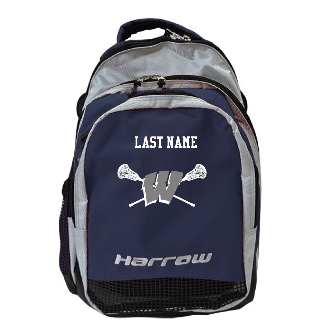 Westport PAL Girls Lacrosse Harrow Backpack Logowear Westport PAL Girls Lacrosse