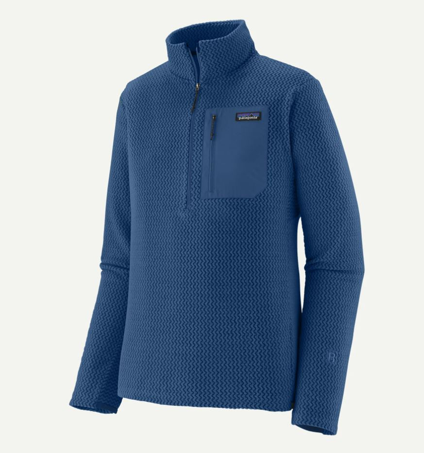 Patagonia Men's R1 Air Zip Neck Apparel Patagonia Clement Blue-CLMB Small