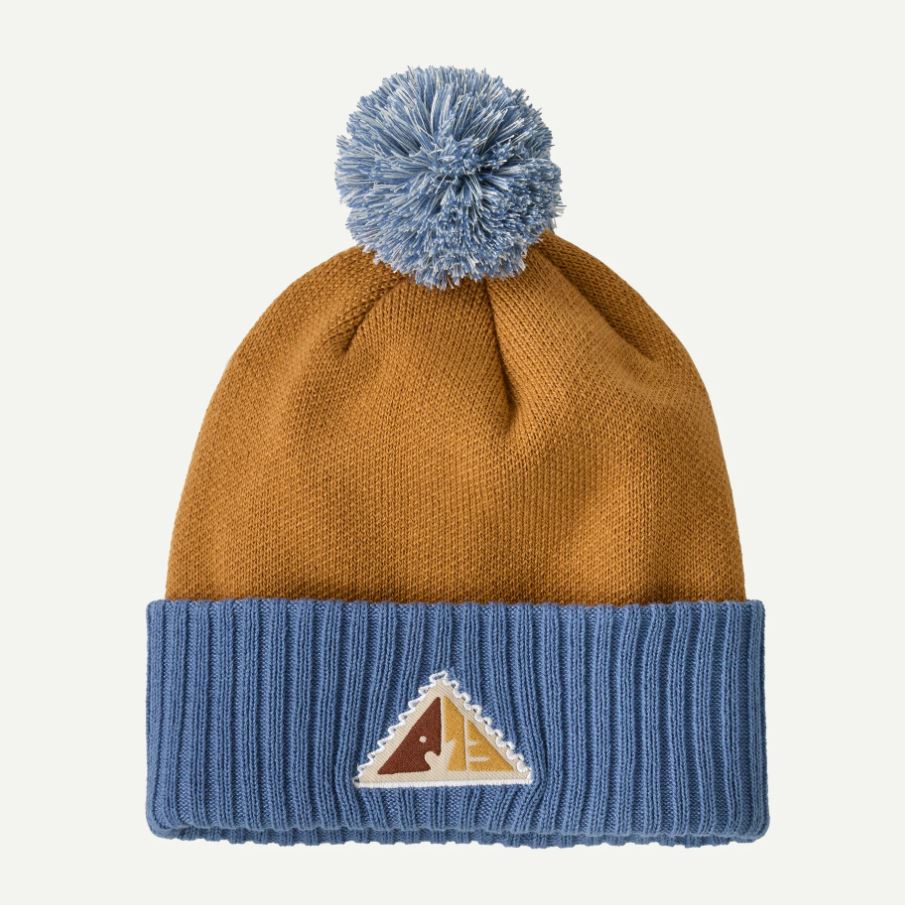 Patagonia Powder Town Beanie Accessories Patagonia Snowsteps Patch: Talon Gold-SPGO
