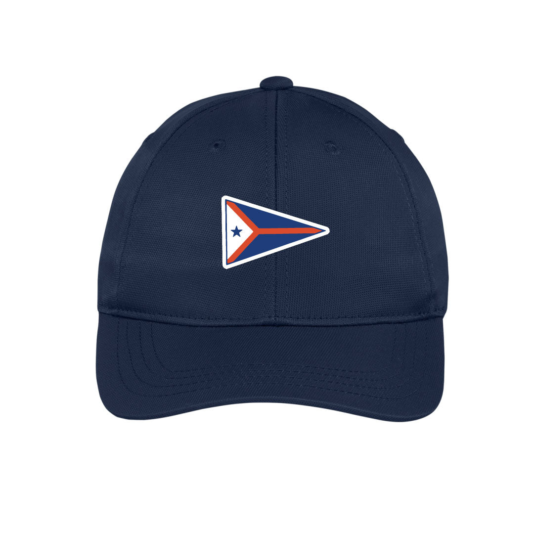 PYC Youth Dri Fit Hat Logowear Pequot Yacht Club Navy