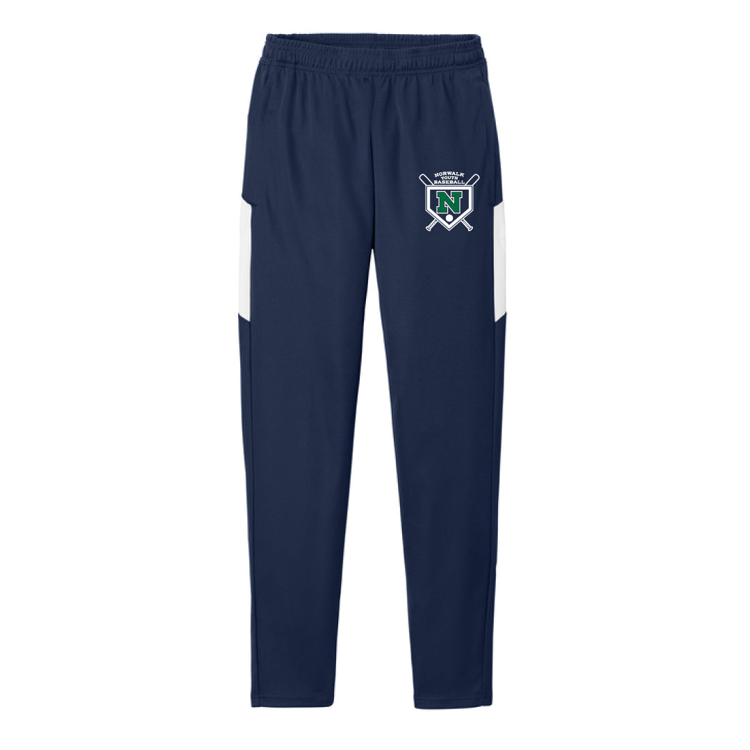 NYB Sport Pant Logowear Norwalk Youth Baseball Navy/White Adult XS