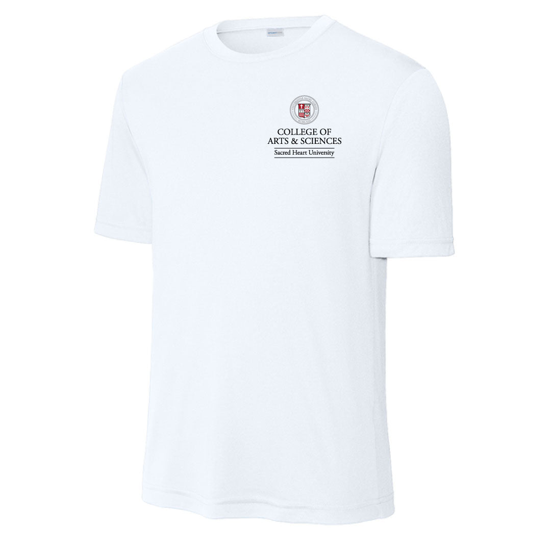 SHU College of Arts & Sciences Performance Tee Logowear SHU College of Arts & Sciences White Adult XS