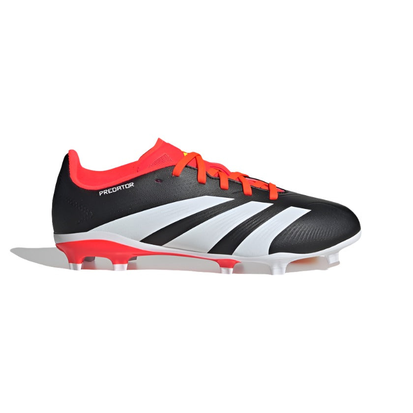 adidas kids' Predator League FG J Soccer Cleat Footwear Adidas Core Black/Footwear White/Solar Red-IG7748 13