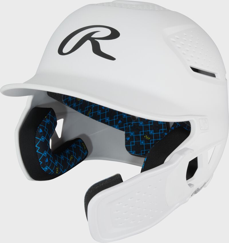 Rawlings RX2 Series Reverse and Adjust Matte Batting Helmet Equipment Rawlings/Easton White Junior